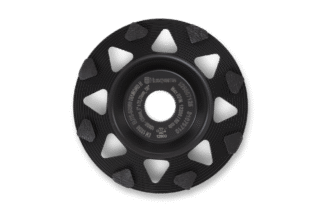 Topfscheibe Black 125mm Korn 100