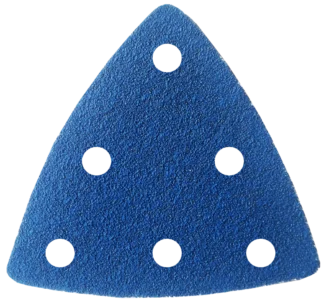 Zirkon Schleifdreiecke 93x93mm 6-Loch