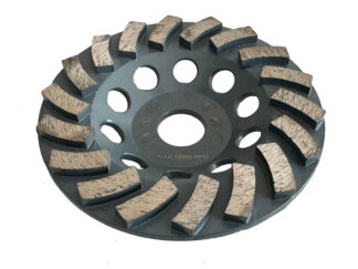 Topfscheibe "Turboshape"125mm, Bohrung 22.2mm, HB
