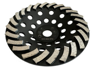 Topfscheibe "Turboshape" 180mm, Bohrung 22.2mm, MB