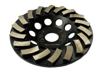 Topfscheibe "Turboshape"125mm, Bohrung 22.2mm, MB